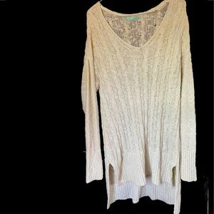 Maurices Long White Sweater
